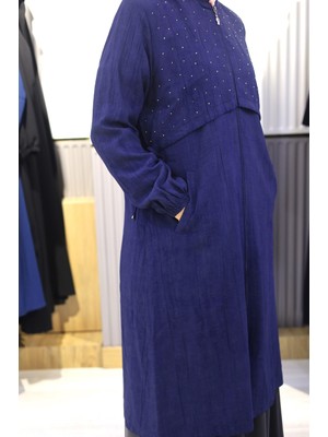 Nermin Yan Bağlamalı Taşlı Kap