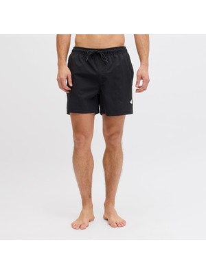 Jack & Jones Jack&jones Maui Tropic Solid Regular Erkek Siyah Mayo