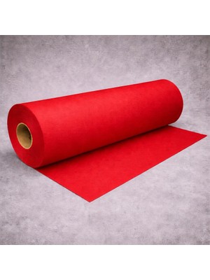 Kuzey Oyuncak Yüksek Kalite 125 Metre Elyaf Kırmızı Tela Kumaş Kırmızı Süsleme Kumaşı Tek Parça 70 cm Genişlik