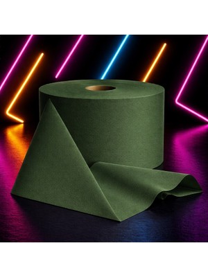 Kuzey Oyuncak Yüksek Kalite Koyu Yeşil Tela Kumaş 100 Metre Koyu Yeşil Süsleme Kumaşı Koyu Yeşil Elyaf Kumaş