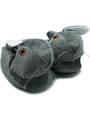 Pnr Terlik Pnr Kadın Tavşanlı Panduf Yumuşak Materyal ile Konforlu Ev İçi Bot