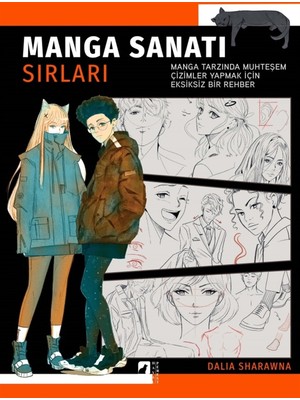 HayalPerest Kitap Dalia Sharawna'nın Manga Sanatı Sırları 128 Sayfa Normal Boy Türkçe Hobi Kitabı