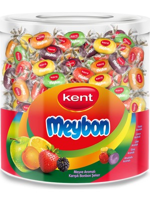 Jacobs Kent Meybon Mini Meyveli Karışık Bonbon Şeker 504 Gr Meyve Aromalı Tatlı Lezzet