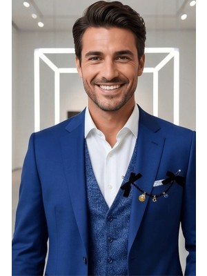 BB Bi Butik Shop Damatlar Için Takı Askılı Şık Yaka Iğnesi