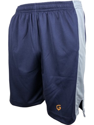 Top Glory Erkek Spor Şortu Lacivert Gri Nefes Alabilen Özellikli Fitness Şort