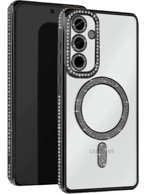 Sb Shopping Galaxy A35 5g Joke Simli Magneticsafe Kılıf - Siyah