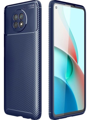 Sb Shopping Note 9 5g Kılıf Auto Fus Karbon Kapak - Lacivert