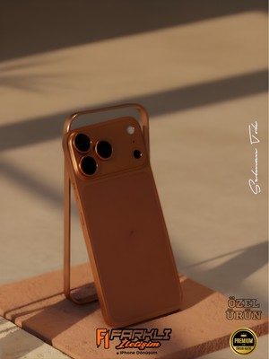 Farklı İletişim Iphone 13 Pro Max Için 17 Pro Dönüşüm Seti Arka Kaplama + Alüminyum Yan Çerçeve Premium Kalite