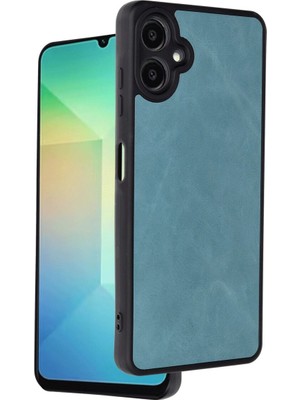 Sb Shopping Galaxy A06 Kılıf Aras Deri Kapak - Yeşil