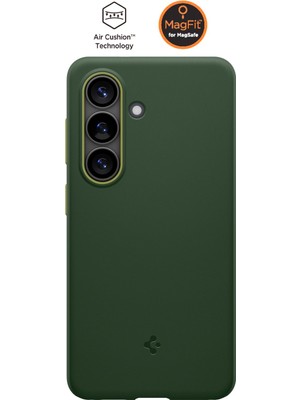 Spigen Galaxy S26 ile Uyumlu Magnet Kılıf Nano Pop Mag Fit Kaymaz Silikon Yeşil Kapak - ACS11067 (Spigen TR Garantili)