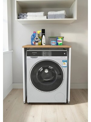 Msy Home Aria Çamaşır Makinesi Dolabı 89X65 cm