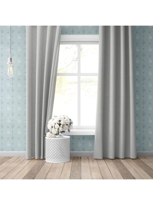 Pierre Cardin Siyah Blackout Fon Perde Pilesiz Düz Tasarım 100 x 260 cm Kornişli Kullanım