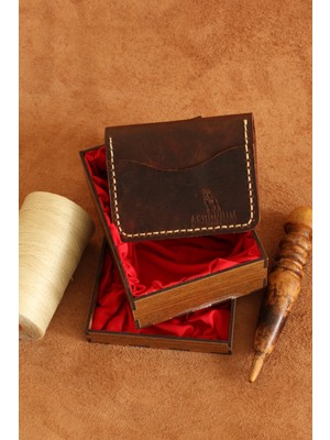 Akronium Leather Hakiki Deri Cüzdan