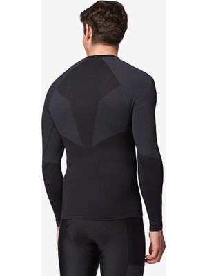 Decathlon Van rysel Siyah Bisiklet İçliği - Nefes Alabilir, Sıfır Yaka, Uzun Kollu, S Beden