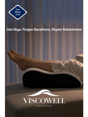 Konforlu Ortopedik Visco Ayak ve Bacak Yükseltme Yastığı