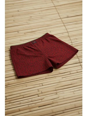 BRR Erkek Pamuklu Poplin Boxer Şort Karışık Renk ve Desenli 6’lı Paket ile Rahat Kullanım