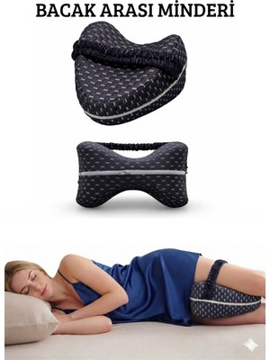 Yan Yatanlar Için Ortopedik Visco Bacak Arası Uyku Yastığı