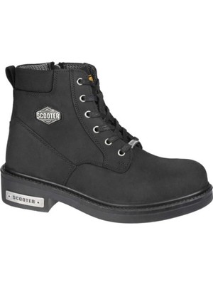 Scooter Kadın Bot Klasik Model Siyah Dış Materyal ile Rahat Yürüyüş İçin Tasarlandı G5121Cs