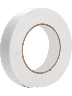BenimMarifetlerim Beyaz Çift Taraflı Bant 25 cm x 25 Metre