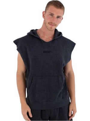 Hurley Tr Muscle Hood Erkek Gri Tank Top