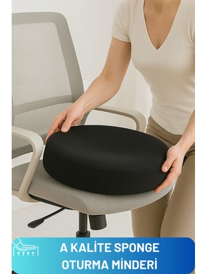 Konforlu Ortopedik Visco Oturma Minderi, Rahat ve Destekleyici Design