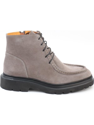 Freefoot 54086 Vizon Eskitme Süet Bağcıklı Erkek Bot