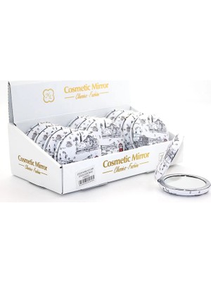 Freedom Storee Taşlı Istanbul Tasarımı El Aynası Kalın ALK2494