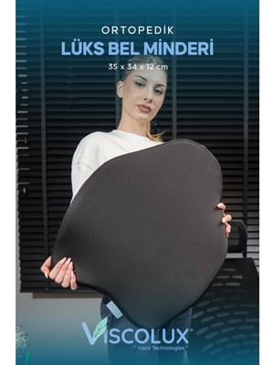 Konforlu Ortopedik Sırt Destek Minderi, Bel ve Sırt Rahatlatıcı