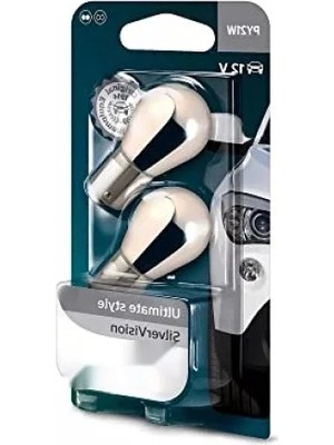 Esranın Dünyası Gümüş Kaplama Turuncu Amber Gösterge Ampul Seti - 12V