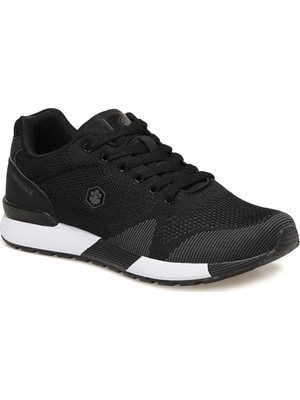 Lumberjack Vendor Erkek Spor Ayakkabı Siyah Tekstil Malzeme ile Konforlu Bağcıklı Tasarım