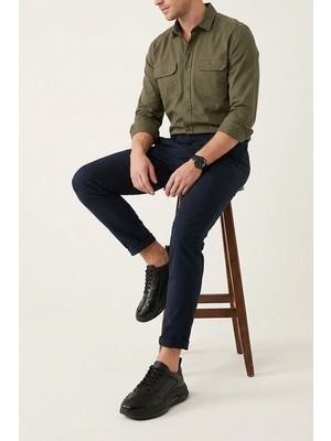 Ziya, Erkek Hakiki Deri Günlük Sneaker 1611065Z006 Siyah