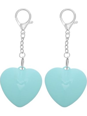 Nuvvo 2 Adet Dokunmatik Kalp Şeklinde El Çantası Işığı Mini LED Gece Lambası Abs Malzeme Kadınlar Için Pratik ve Şık Çanta Aydınlatması Seyahat ve Gece Kullanımı