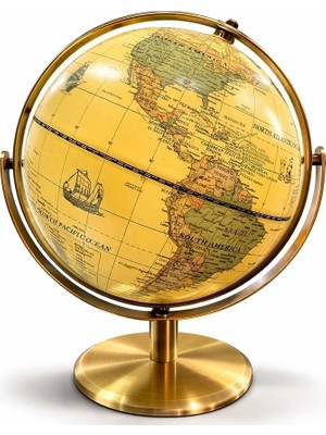 Zenvia Dekoratif Masa Üstü Dünya Küre ALK5256