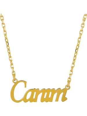 Bilezikci Canım Yazılı 14 Ayar Altın Kolye