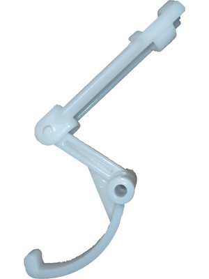 Visam Slim 80 Gömme Rezervuar Çengel Grubu  Yedek Parça Beyaz Renk