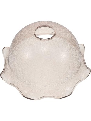 Nuvvo Parlama Önleyici Sarkıt Lamba Kapağı - E27 Vidalı Aydınlatma Için Çatlak Akrilik Abajur Değişimi - Ev Aydınlatma Aksesuarı