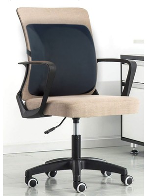 Ortopedik Oto ve Çalışma Bel Destek Yastığı, Rahat Sırt ve Bel Konforu