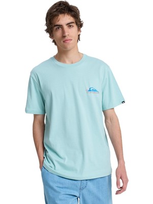 Belirtilmemiş Quiksilver Ev Barrel Parad Erkek Mavi Tişört