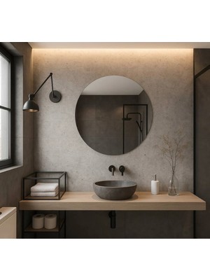 Parıltı Ayna Salon Duvar Aynası