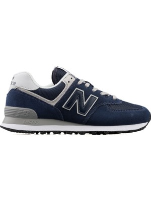 New Balance 574 Lacivert Unisex Günlük Ayakkabı ML574EVN Bağcıklı Taban Tipi Konforlu Tasarım