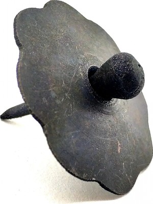 Freedom Storee Antika Tarz Dekoratif Pirinç Düğmeli Kabara - 40 Mm, Oksit