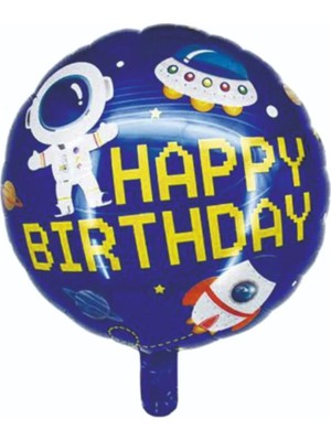 Party Express 18" Uzay Temalı Folyo Balon