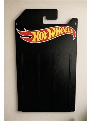 Hot Wheels Hotwheels Temalı Kartonetle Saklamalı 30 Arabalik Sergileme Rafı Sadece Regular ve Silver