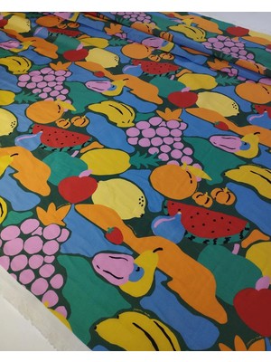 Kumaş Parça %54PAMUK %46 Viskon Ipeker Vual Kumaş En: 140CM