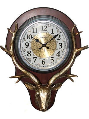 Livenda Duvara Asmalı Geyik Saat