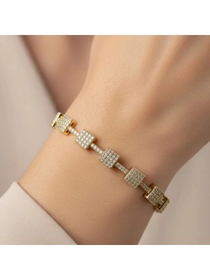 Xuping Jewelry Stil Incisi/xupıng Jewelry Avaia Zirkon Taşlı Bileklik
