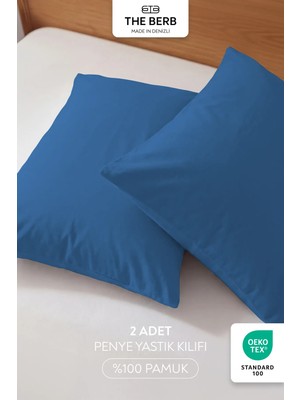 | 2'li Penye Yastık Kılıfı Seti | %100 Pamuk | 50 X70 | Fermuarlı | Jersey Kumaş
