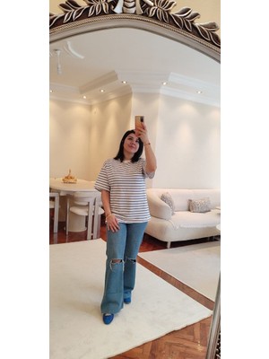 Ayışığı Çizgili Basic Tsihirt