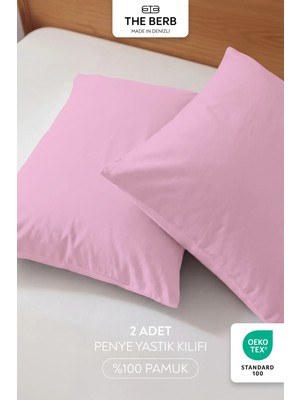 | 2'li Penye Yastık Kılıfı Seti | %100 Pamuk | 50 X70 | Fermuarlı | Jersey Kumaş