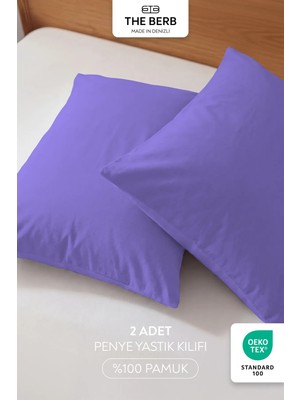| 2'li Penye Yastık Kılıfı Seti | %100 Pamuk | 50 X70 | Fermuarlı | Jersey Kumaş